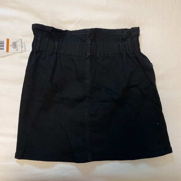 Black Denim Skirt - Picture 2 of 3